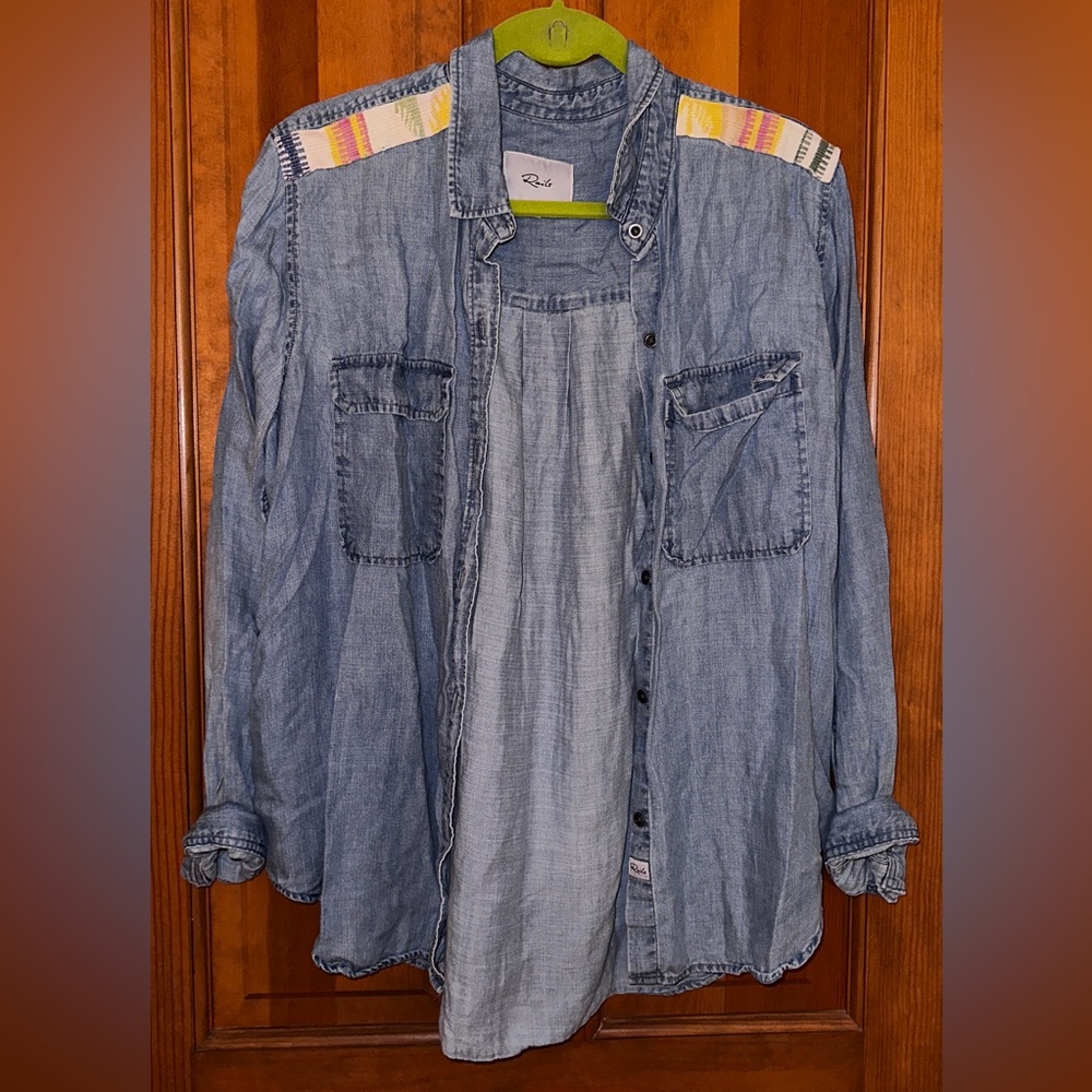 Super cute denim top